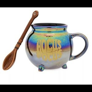 Hocus Pocus Cauldron Iridescent Mug & Spoon